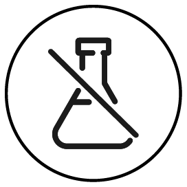 ohne Paraffin-/Mineralöl, Parabene & Silikone 