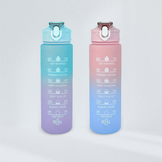 Trinkflasche / GENUG-AM-TAG-TRINKEN-Flasche